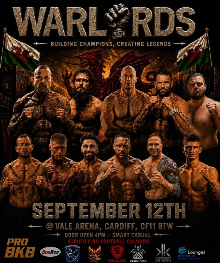 Warlords 7 fight poster